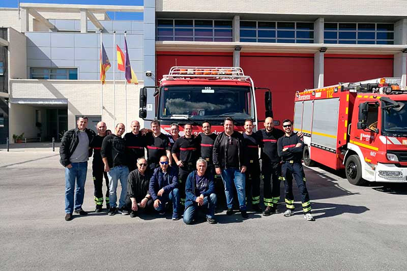 Convivencia en el Parque de Bomberos
