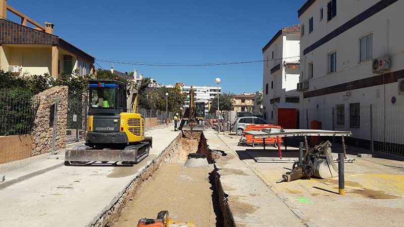 3055-agamed-obras Las actuaciones en la red de pluviales centran las obras de Agamed durante 2017