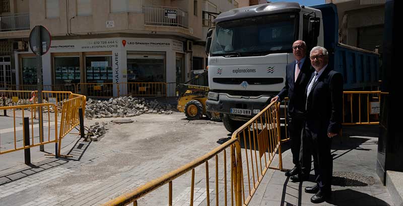 Comienzan las obras del entorno de la Ermita