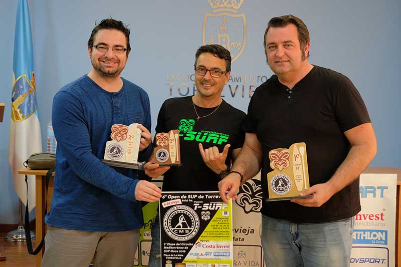 Torrevieja será sede este domingo de una etapa del Circuito Mediterráneo Sup-Race 2018