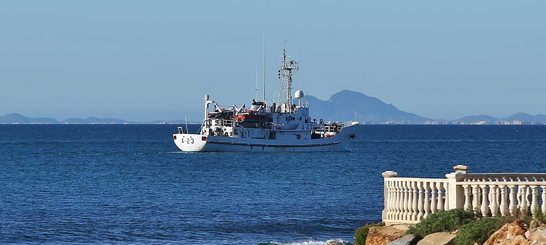 Se renuevan las cartas náuticas de Torrevieja