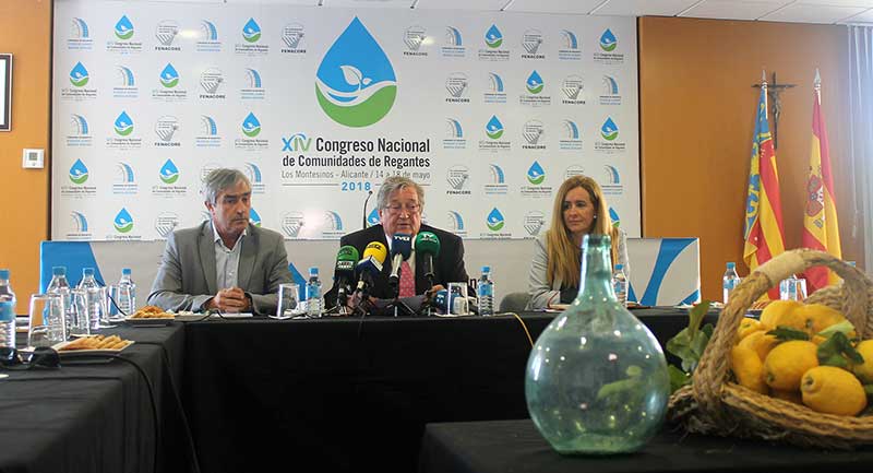 Un millar de personas asistirá en Torrevieja al Congreso de Comunidades de Regantes