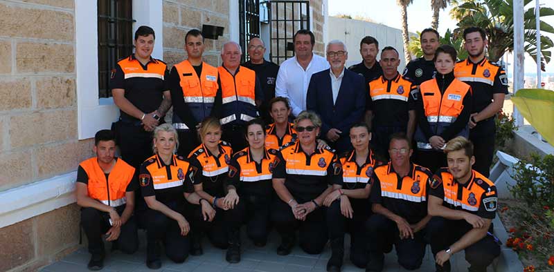 La agrupación local de Protección  Civil accede a un plan formativo impartido por el GRO de la Policía Local