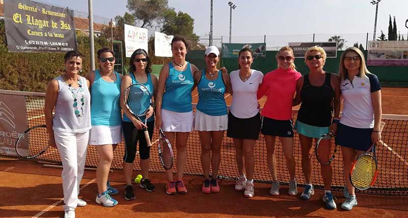 Triunfo de los equipos veteranos