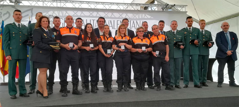 Distinguidas por el gobierno regional  las personas que prestaron ayuda en las inundaciones de 2016