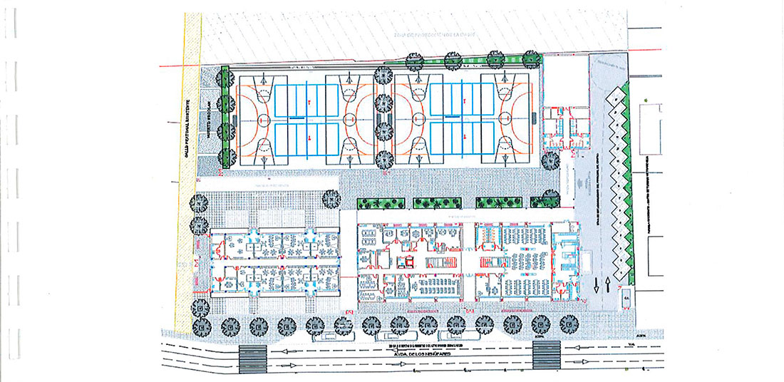 Presentado el plano del nuevo colegio ‘Amanecer’