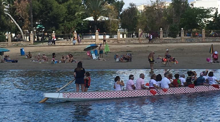 Demostración de ‘Dragón Boat’  para mejorar el cáncer de mama