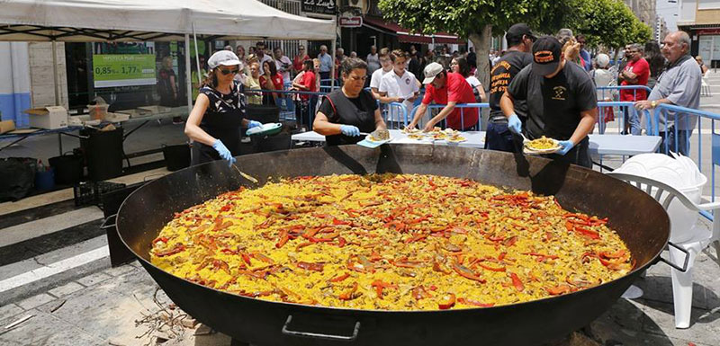 Gran participación en las fiestas del barrio de La Punta