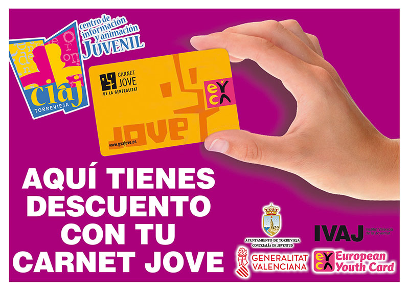 La Concejalía de Juventud organiza la jornada ‘Comercio local + Carnet Jove’