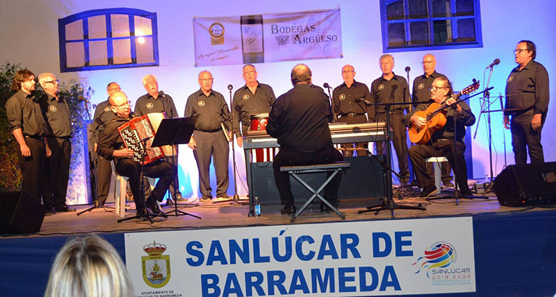 Las habaneras de Torrevieja llegaron hasta Sanlúcar de Barrameda en las voces del ‘Coro Maestro Ricardo Lafuente’