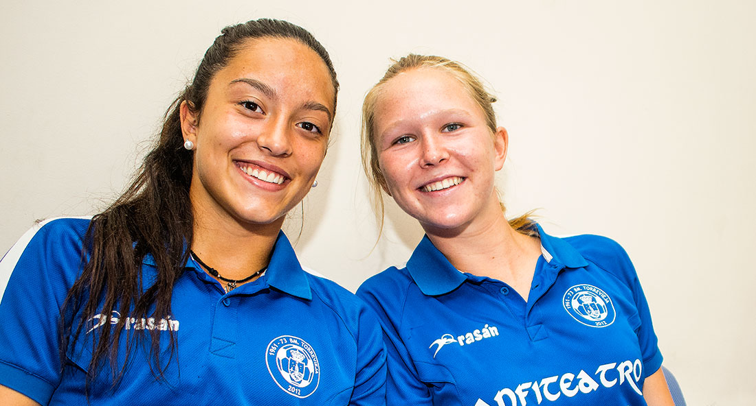 Paola Bernabé y Lisa Oppedal: las jóvenes promesas del balonmano