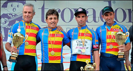 Campeones autonómicos  máster 40 y 60