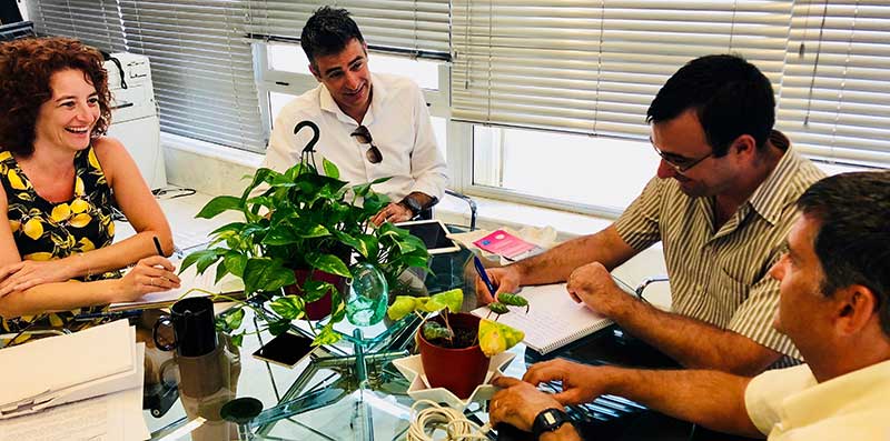 Primera reunión de la Comisión Medioambiental Ayuntamiento-Agamed