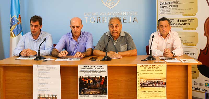 La Orquesta Sinfónica de Torrevieja  presenta la programación 2018-2019