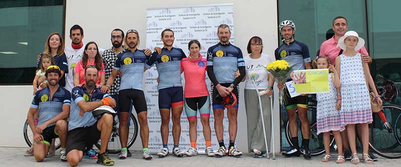 De París a Valencia: 1.500 km solidarios
