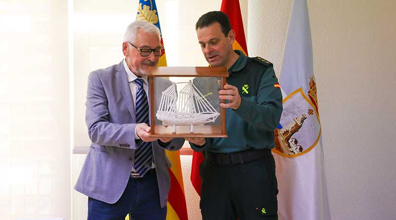 Visita del nuevo Jefe de la Comandancia Provincial