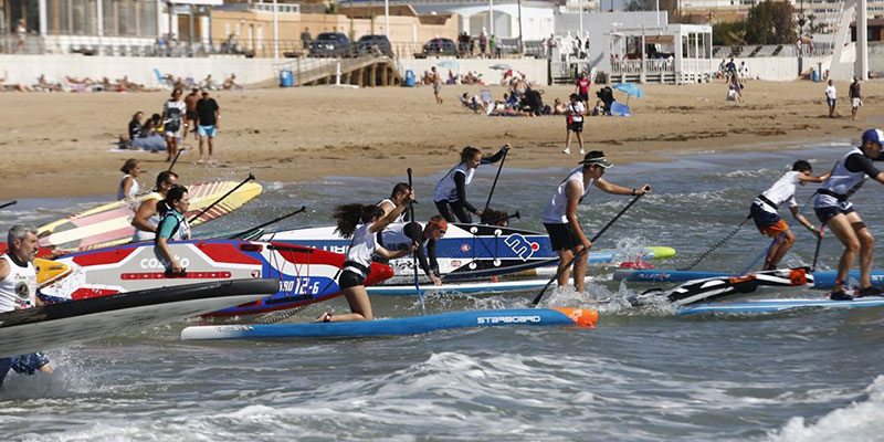Más de 100 deportistas participaron  en el 7º Open de Sup