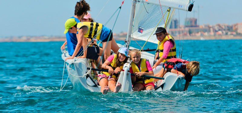 Antonio López, campeón  de la Copa de España Optimist 2019