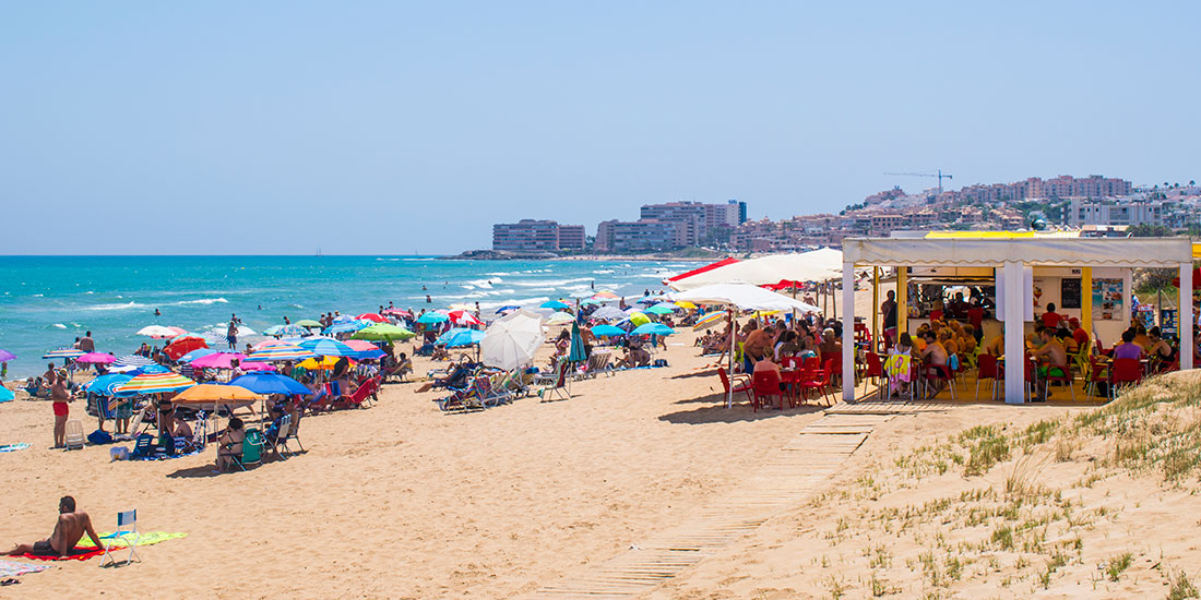 Las playas de Torrevieja, epicentro del verano
