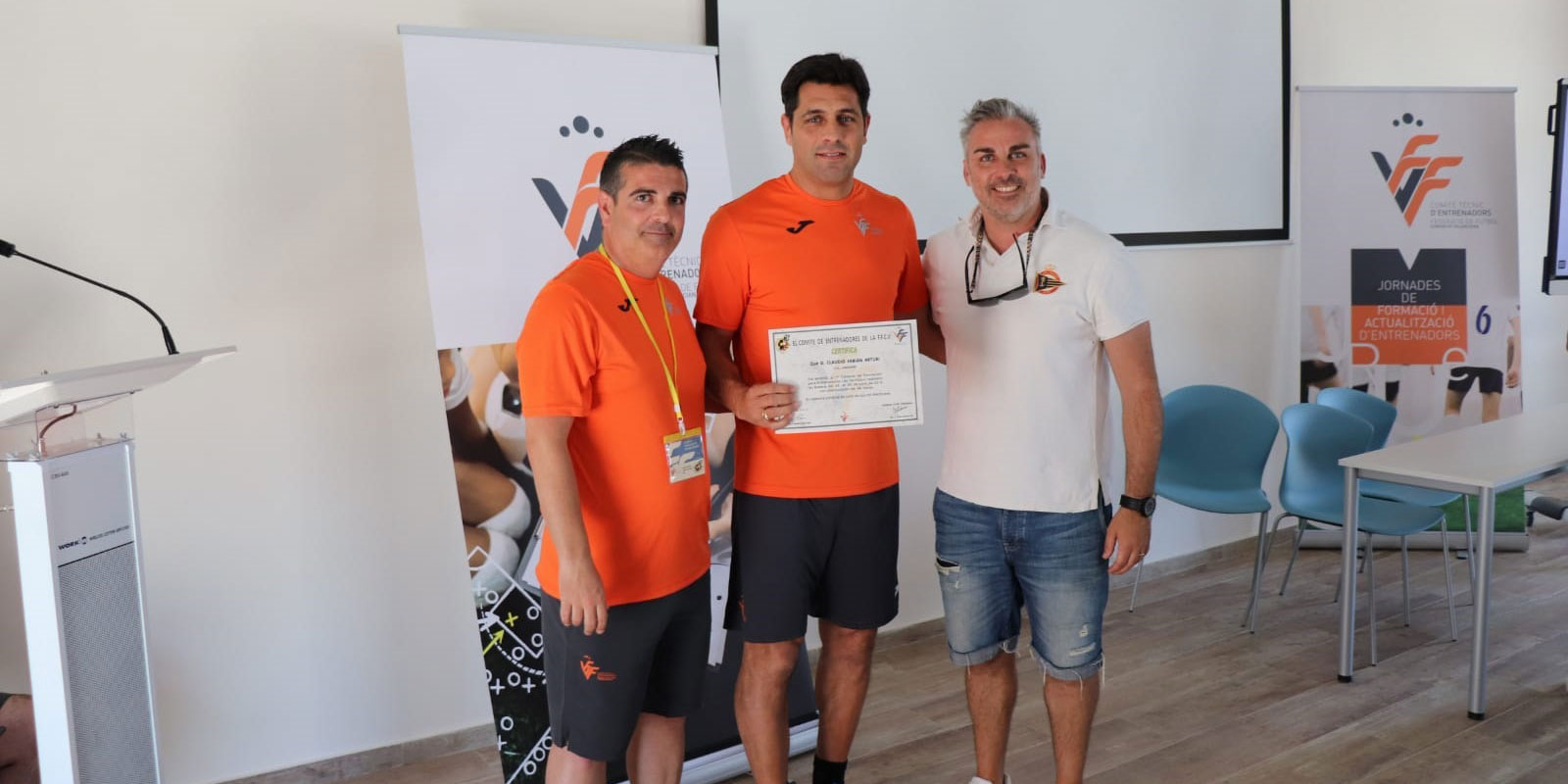 Claudio Fabián participó en el I Campus de Entrenadores