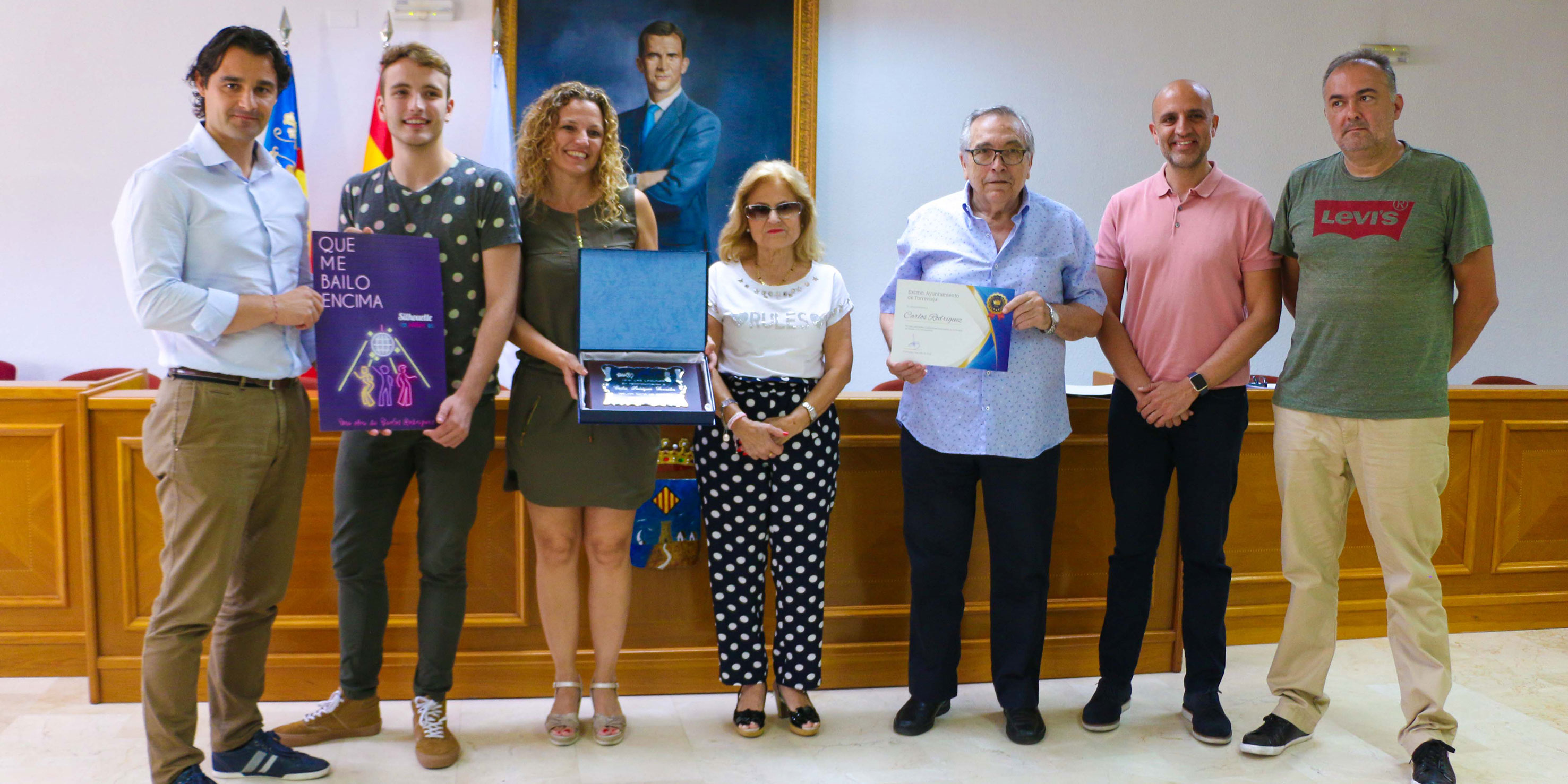 Recepción a Carlos González, alumno con la máxima nota de España en la PAU