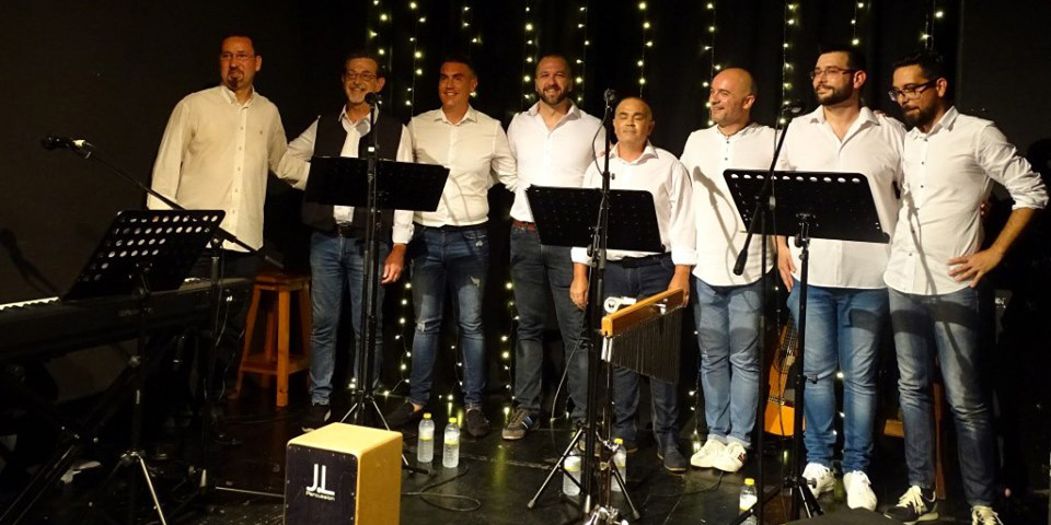 Sette Voci triunfó en La Cueva de Melpómene