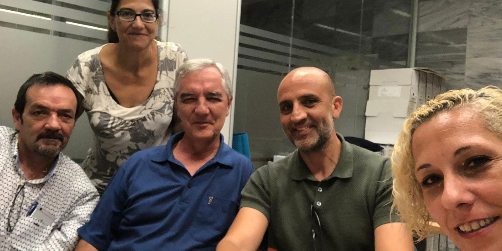 Encuentro del concejal de Educación con la FAPA “Gabriel Miró”.