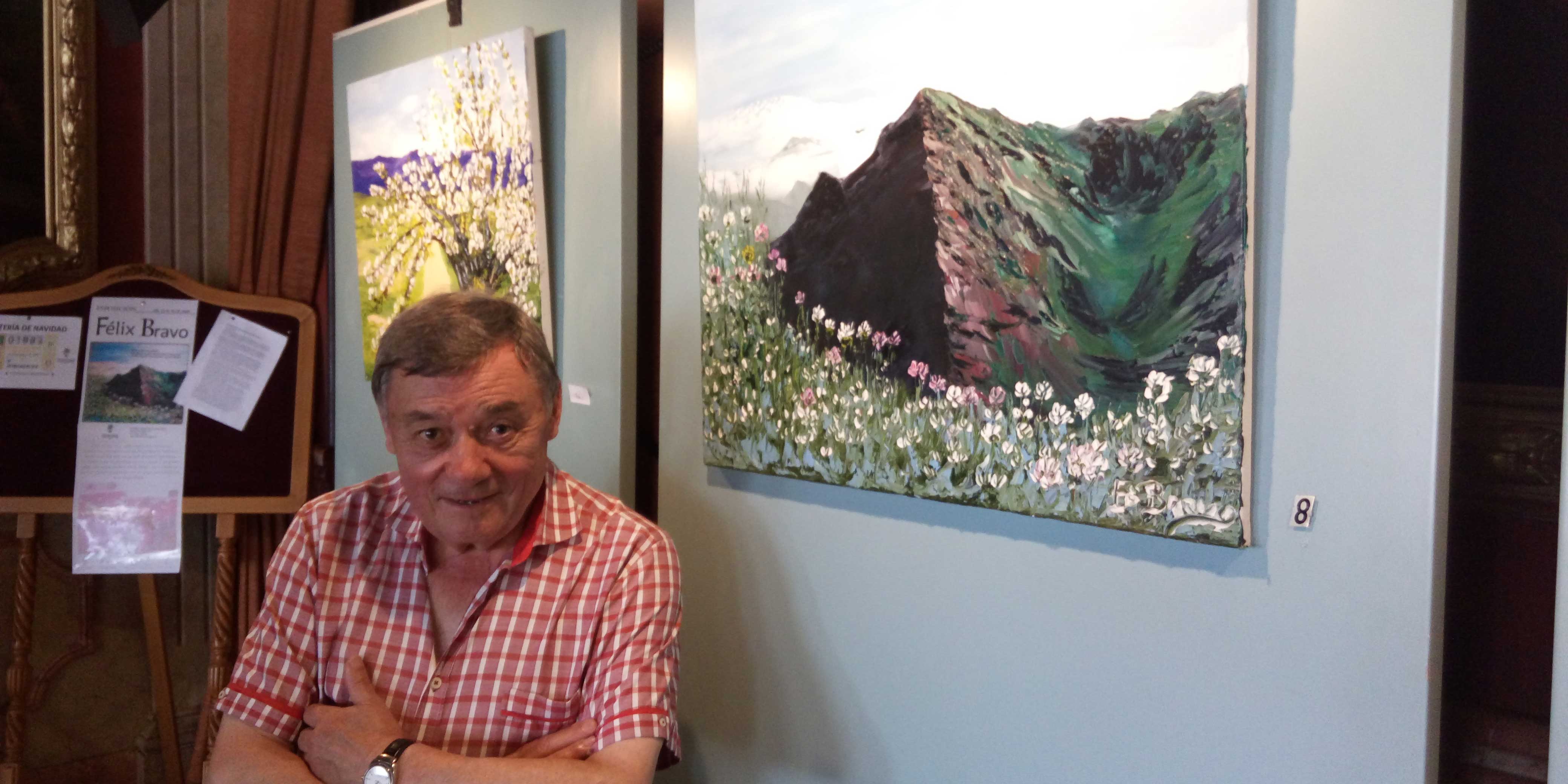 El paisaje asturiano de Félix Bravo