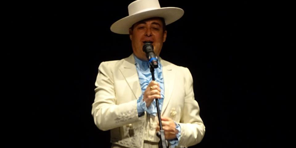 Manuel de Segura en el festival de la Asociación de Madrileños