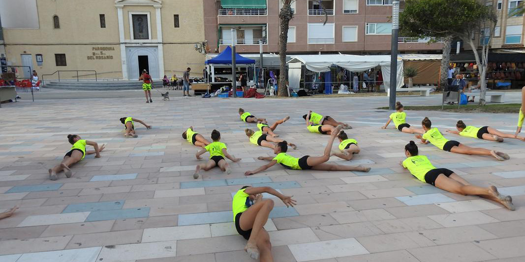 El Club “Jennifer Colino” protagonizó una exhibición en La Mata