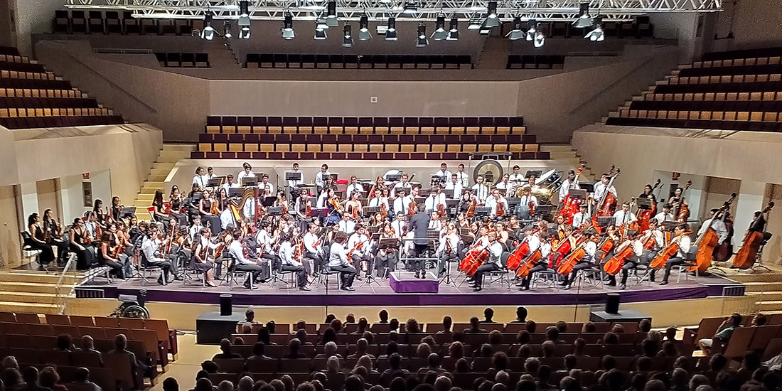 FIJO’19: Jóvenes orquestas de Alicante, Chile y Tailandia se dieron cita en el Auditorio Internacional