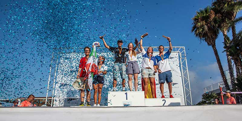 Alejandro Pareja y Ascensión Roca, subcampeones de la Europe World Championship