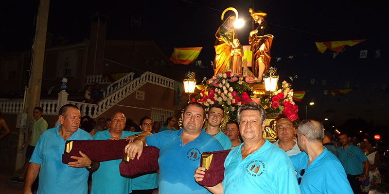 El Barrio de San Roque vivió con fervor sus fiestas patronales