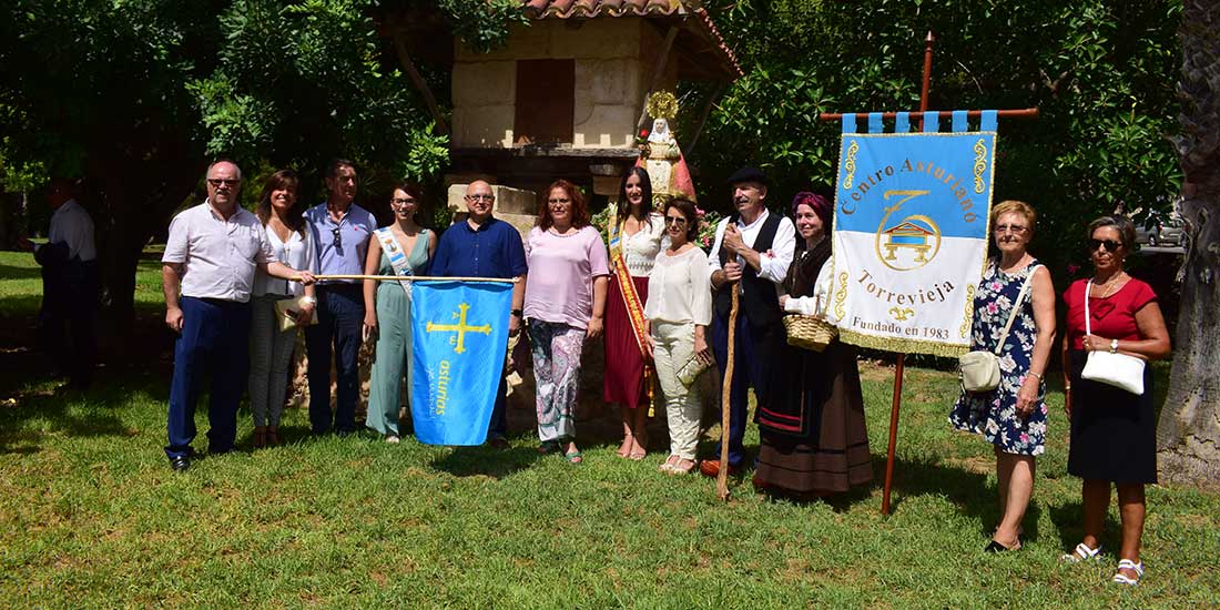 El Centro Asturiano festejó a La Santina