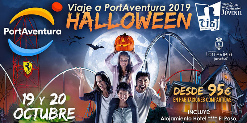 El CIAJ organiza un viaje a PortAventura por Halloween