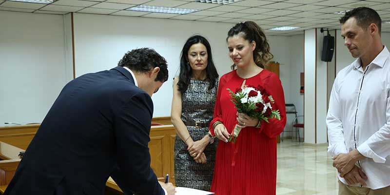 Regresan las bodas los sábados en el Ayuntamiento