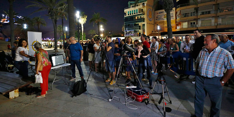 Astronomía y solidaridad con la Vega Baja