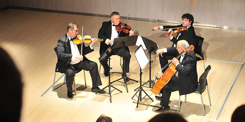 Memorable concierto del cuarteto de la Orquesta Sinfónica de Torrevieja
