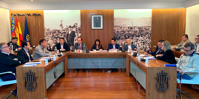 Celebrada la primera reunión de la mesa comarcal de seguimiento para solicitar inversiones para la Vega Baja