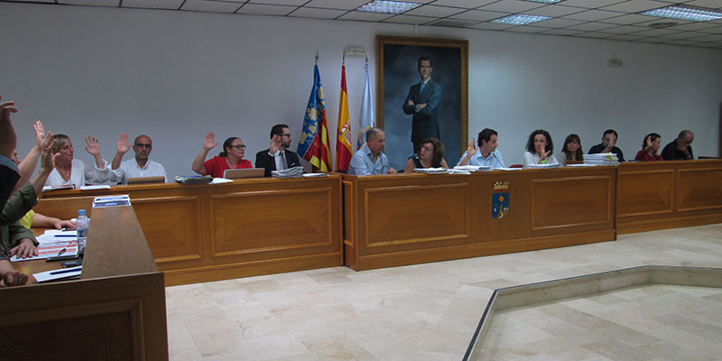 El pleno aprueba la nueva ordenanza  de Aseo Urbano