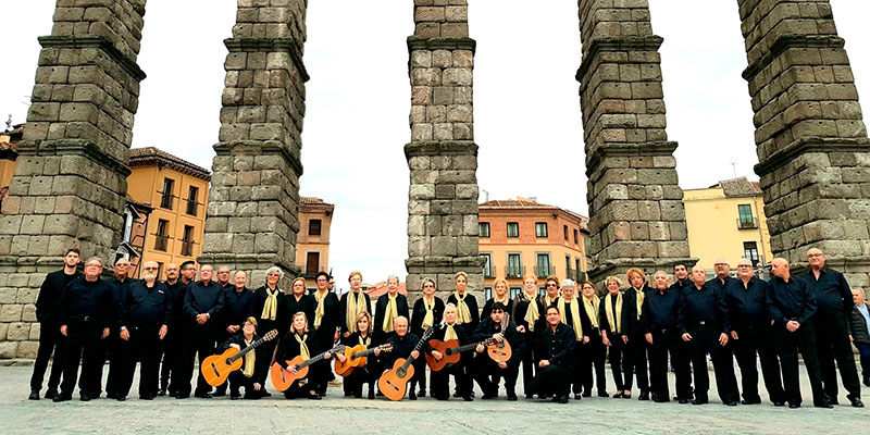 La Masa Coral “José Hódar” actuó en Sepúlveda (Segovia)