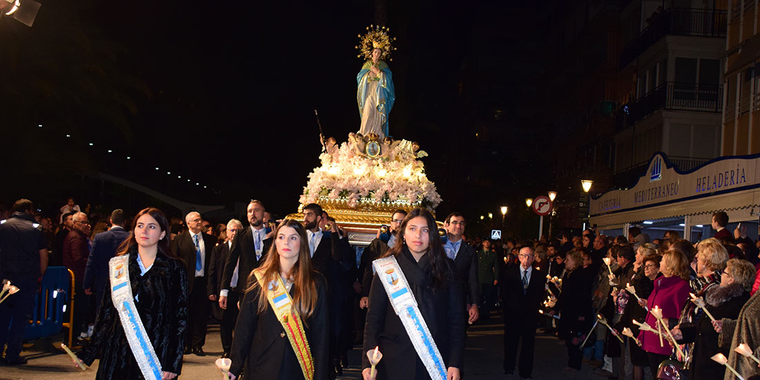 Torrevieja se rinde ante su Purísima