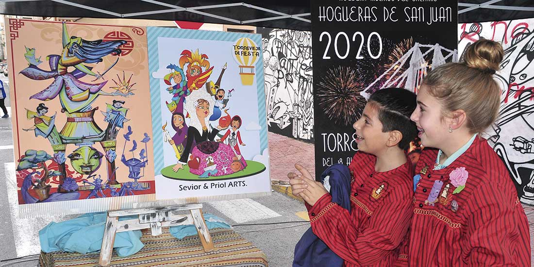 La Hoguera Molinos del Calvario  celebró su medio año festero