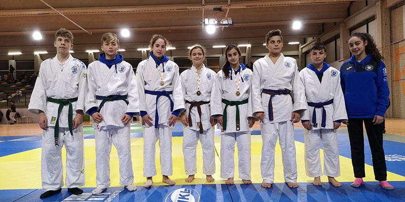 Cinco campeones autonómicos para el Judo Club Nozomi