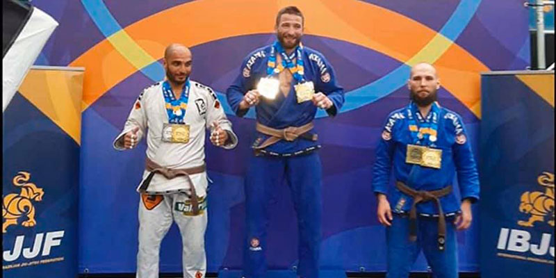 Yury Pashkovich, campeón de Europa de Jiu Jitsu brasileño