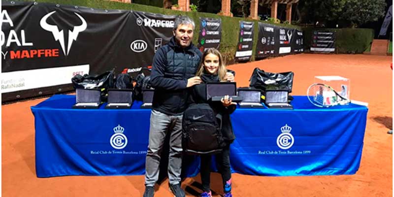 Tenis: Charo Esquiva, subcampeona del Circuito Nacional Rafa Nadal