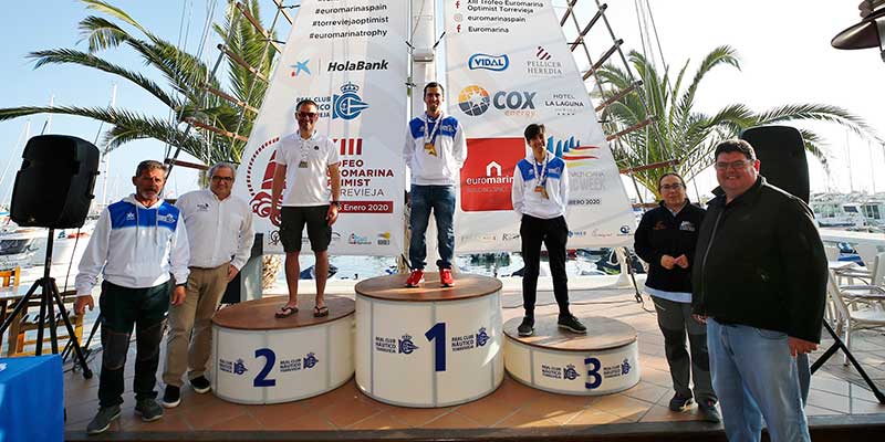 Alejandro Pareja y Francisco Martínez y Pepe Ruiz, campeones de la Olympic Week