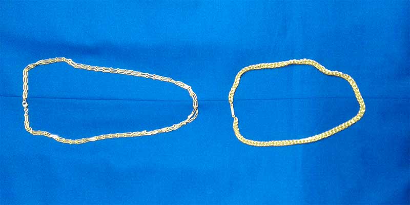 Recuperadas las dos cadenas de las Cruces Pectorales  robadas a La Purísima