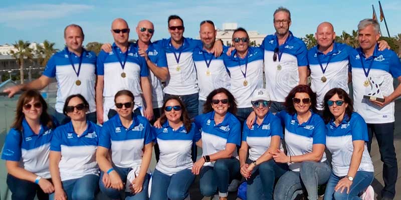 Remo: Oro para los veteranos del RCNT