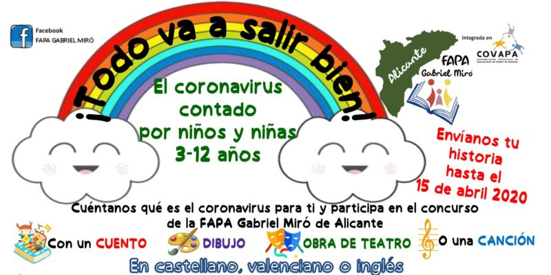 Concurso ‘Elcoronavirus contado por los niños’
